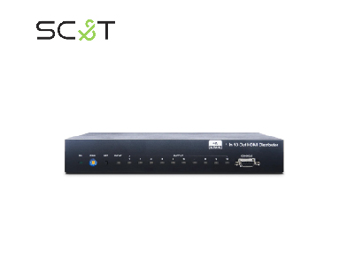 4K60Hz 1進10出HDMI 分配器