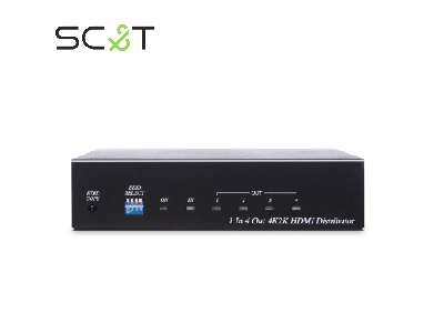 4K60Hz 1進4出HDMI 分配器