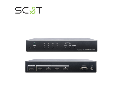 4K60Hz HDMI簡報切換器 3進1出