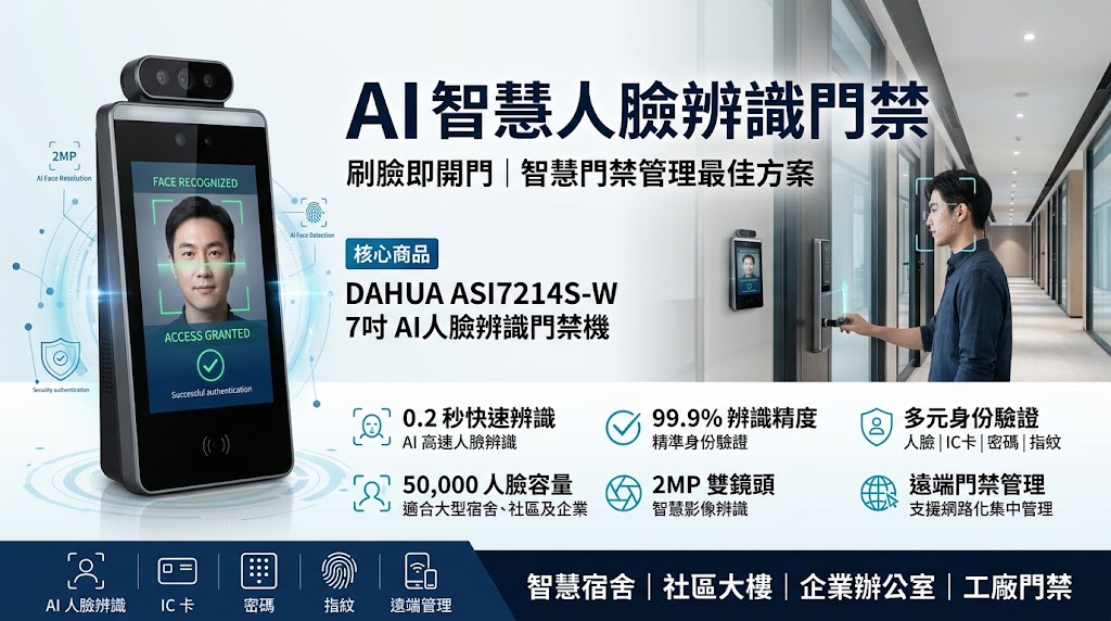 人臉辨識門禁系統租賃